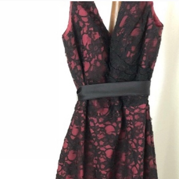 Mori Lee Formal Gown w/ Lace Overlay - Picture 2 of 5